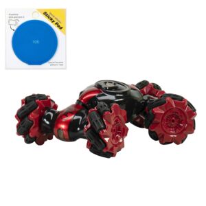 Silvercloud RedTwo terrängfordonsleksakspaket med fjärrkontroll och självhäftande pad blå ingår