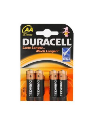 Duracell Basic AA eller R6 alkaliskt batteri