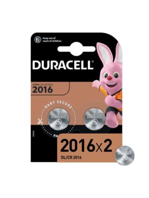 Duracell specialiserade litium CR2016N batterier, 2 st