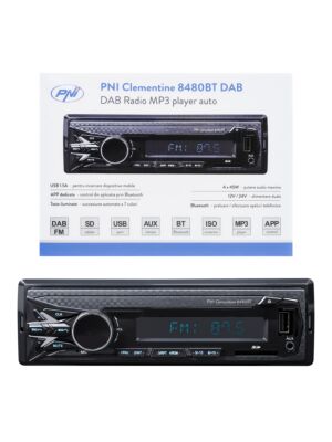 DAB Radio MP3-spelare auto PNI Clementine 8480BT