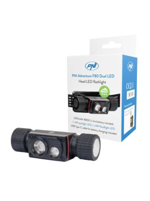 PNI Adventure F80 Dubbel LED-strålkastare