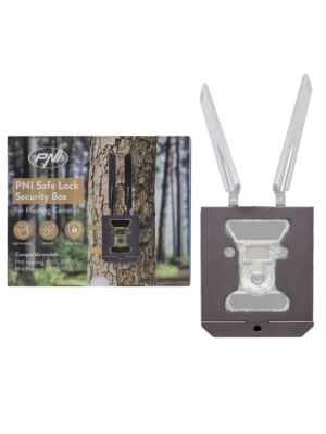 PNI Safe Lock säkerhetsfodral i metall för PNI Hunting 400C PRO och PNI Hunting 480C PRO jaktkameror