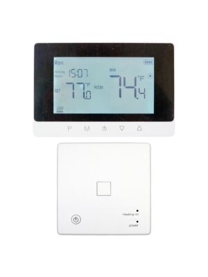 PNI CT50S PRO trådlös smart termostat, med WiFi, för värmesystem, minsta hysteres 0,1°C, styrning via Tuya