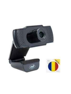 PNI CW1850 Full HD 1080P 2MP webbkamerapaket, USB, klämfäste och självhäftande padflagga ingår