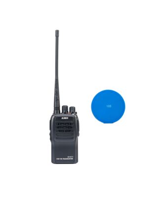 PNI Alinco DJ-A-11-E Portabel VHF-radiostationssats, 136-174 MHz, VOX, Squelch, Compander, 1500mAh batteri, CTCSS/DCS
