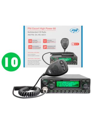 Bas med 10 st CB-radiostationer PNI Escort High