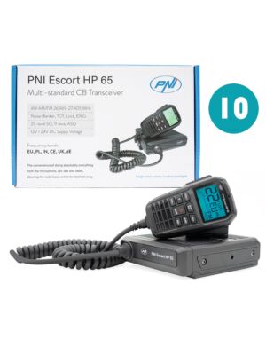 Låda med 10 st CB-radiostation PNI Escort HP 65