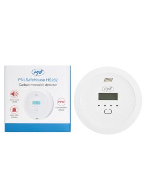 Kolmonoxid (CO)-sensor PNI SafeHouse HS282 ljudlarm