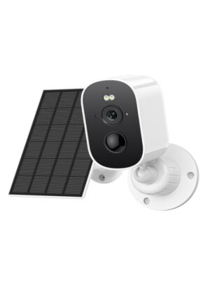 PNI IP775S 5MP videoövervakningskamera, solpanel, inbyggt batteri, micro SD-kortplats, mörkerseende, ljud