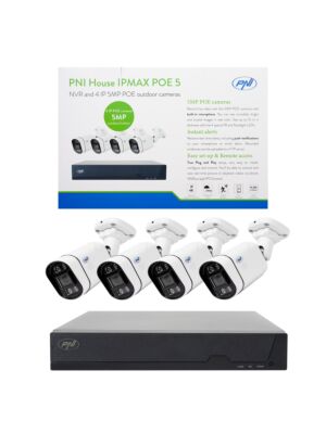 POE PNI House IPMAX POE 5 videoövervakningskit