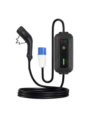 PNI KW7 32A, 7,4KW bärbar laddare för 230V elbilar