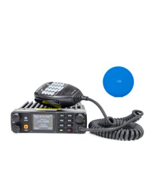 VHF/UHF radiostationssats PNI Alinco DR-MD-520E dualband 144-146MHz/430-440MHz, med GPS-funktion, 4000 kanaler, analog och