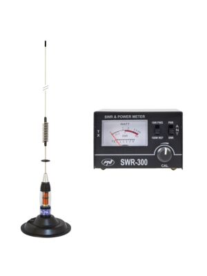 PNI ML70 CB Antennpaket, längd 70cm med medföljande magnet + PNI SWR-300 reflektometer