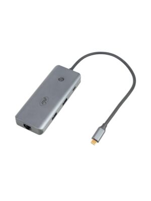 PNI MP15S USB-C till HDMI Multiport-adapter, 2 x USB 3.0, SD/TF, RJ45, USB-C PD
