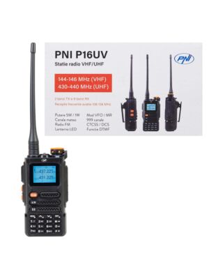 Bärbar VHF/UHF-radiostation