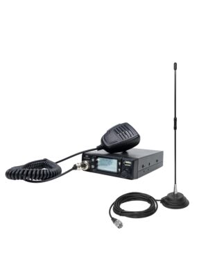 CB PNI Escort HP 9700 USB-radiostationspaket och CB PNI Extra 40-antenn med magnetisk bas