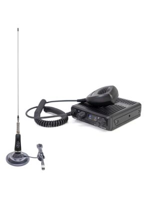 Bilradiostation med en enda kanal och CB-antenn
