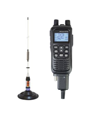 Kit Bärbar CB-radiostation och PNI-antenn