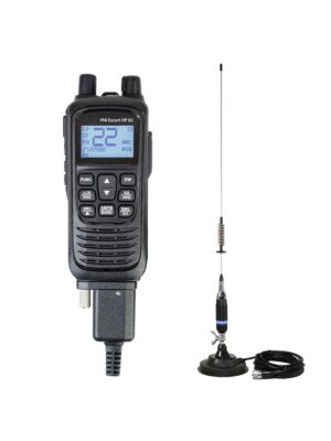 Kit Bärbar CB-radiostation och PNI-antenn