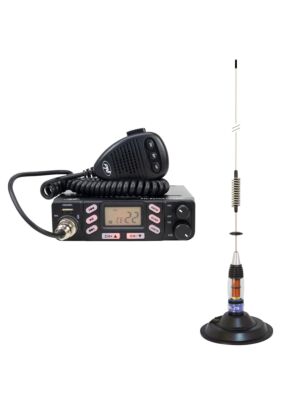 CB-radiopaket PNI Escort HP 6800 ASQ, 12/24 V med CB-antenn PNI ML70 med magnet
