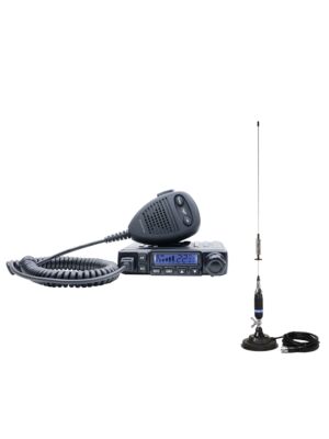 CB-radiostationspaket PNI Escort HP 6550 med PNI ECH01 installerad + CB-antenn PNI S75 med magnet