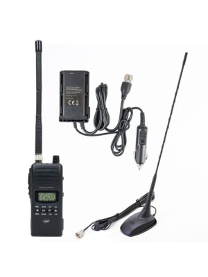 PNI Escort HP 72 CB-radiostationspaket med nätadapter och PNI Extra 48-antenn