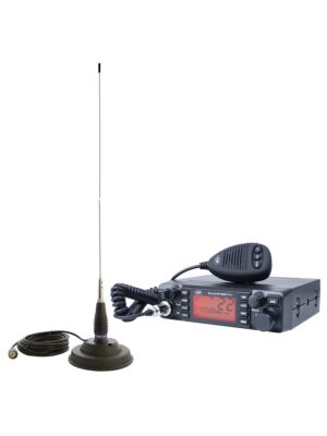 CB PNI ESCORT ESCORT HP 9001 PRO ASQ Radiostationssats + CB PNI ML145 Antenn med 145 / PL magnet
