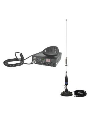 CB PNI ESCORT HP 8000L ASQ radiostation + CB PNI S75 antenn med magnet