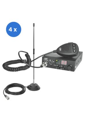 CB-radiostation PNI Escort HP 8000L ASQ + CB-antenn PNI Extra 40