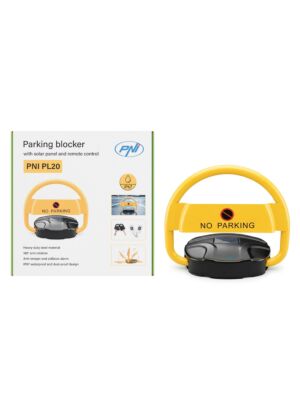 Automatiskt parkeringslås PNI PL20S med solcellsladdning, fjärrkontroll och batteri