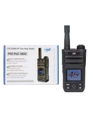 Bärbar radiostation PNI PoC 1800, GSM 4G LTE, Wi-Fi