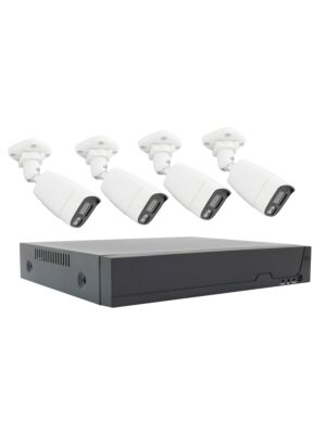 Videoövervakningssats PNI House POE154 5MP - NVR och 4 exteriörkameror