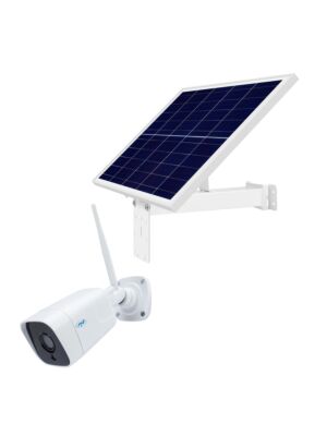 PNI House IP55 trådlös videoövervakningskamera och PNI fotovoltaisk solpanel PSF6020A
