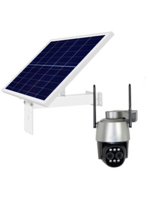 PNI House IP574 trådlös videoövervakningskamera och PNI fotovoltaisk solpanel PSF6020A