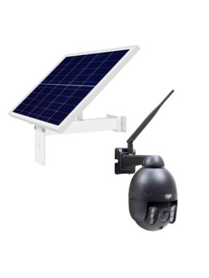 PNI IP655B trådlös videoövervakningskamera och PNI fotovoltaisk solpanel PSF6020A