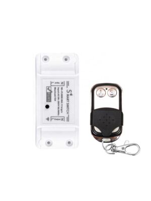 Smart relä PNI SafeHome PT09 Remote WiFi, 10A, internetkontroll, Tuya Smart mobilapplikation, integration i 