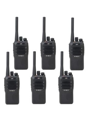 Paket med 6 PNI PMR bärbara radiostationer