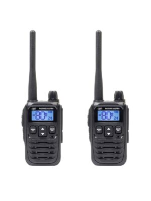 Kit med 2 bärbara radiostationer PNI PMR