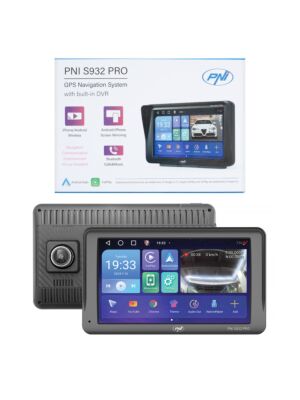 GPS-navigeringssystem med inbyggd DVR PNI S932 PRO 7 tums skärm