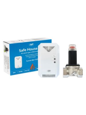 PNI Safe House 200 3/4 tums gassensor och magnetventilsats