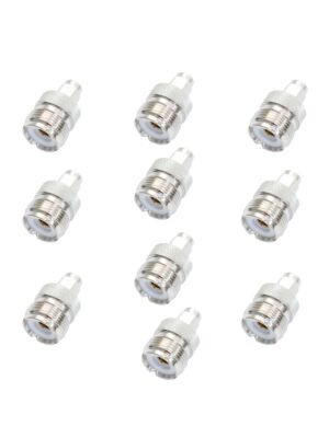 Set med 10 stycken PNI PL259 hona till SMA hankontakt
