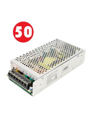 Stabiliserad kopplingsspänningskälla PNI ST10A 230V till 12V 10A stabiliserad för övervakningssystem