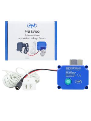 PNI SV100 översvämningsskyddssats med sensor och 3/4 tum DN20 magnetventil