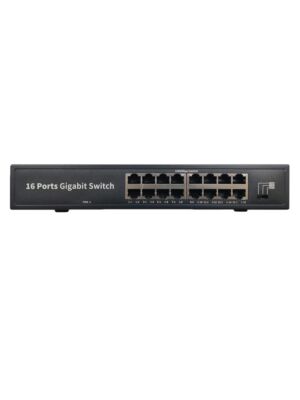 Switch PNI SW216, 16 x 10/100/1000 Mbps, Gigabit, metallhölje