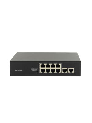 SWPOE182 POE PNI-switch med 8 POE-portar och 2 100 Mbps-portar