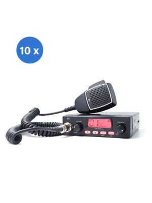 Bax med 10 st CB-radiostation TTi TCB-550 N med automatisk brusreducering