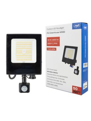 PNI GreenHouse WS550 50W LED-reflektor med rörelsesensor