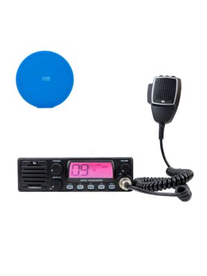 Paket Radio CB TTi TCB-900 EVO + Present Sticky pad Blå